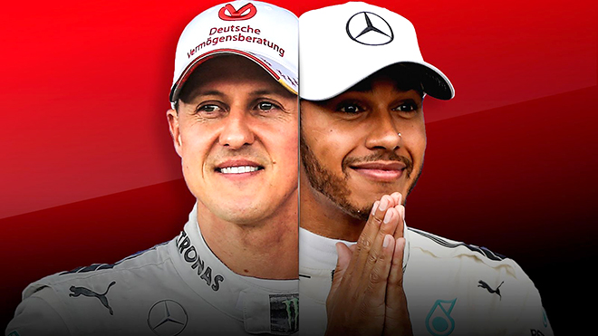 Đi tìm tay đua F1 vĩ đại nhất: Schumacher hay Hamilton?
