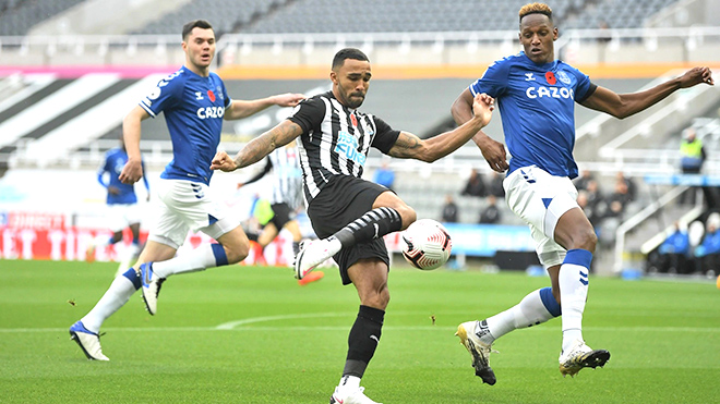 Newcastle vs Everton. Kết quả Ngoại hạng Anh, Bảng xếp hạng bóng đá Anh. Kqbd, Everton sa sút, Ancelotti, Everton không còn là hiện tượng, bóng đá Anh, Premier League