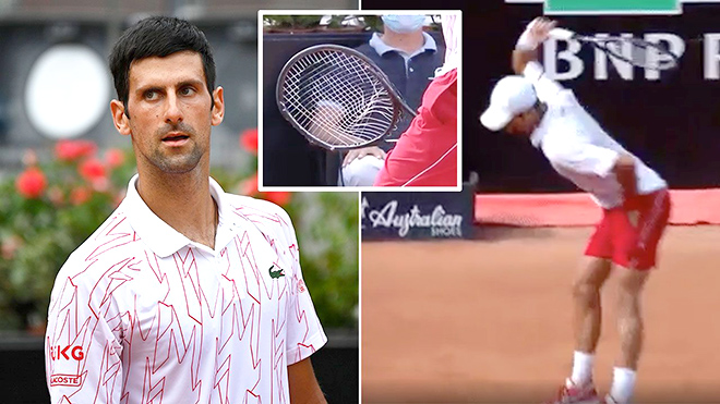 Chung kết Roma Masters 2020: Novak Djokovic và thứ quần vợt giận dữ