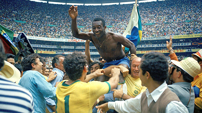 Bong da, Tin tuc bong da, World Cup 1970 khởi đầu cho một chương mới của bóng đá, đội tuyển Brazil, Brazil vô địch world Cup 1970, Pele, Vua bóng đá Pele, World Cup 1970