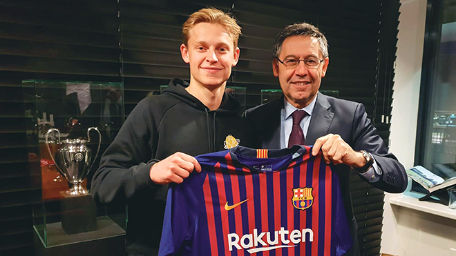 Barca và thương vụ Frenkie De Jong: Tìm lại phong cách Johan Cruyff