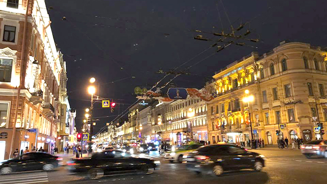 Không ngủ ở Saint Petersburg