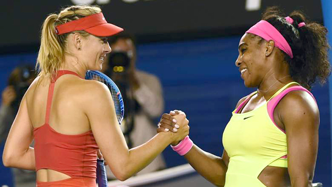 Đại chiến Serena Williams – Maria Sharapova : Màn phục thù cho ai?