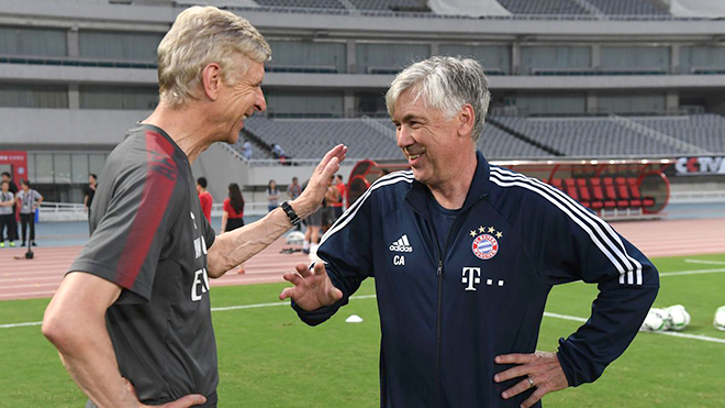 Nhìn đi nhìn lại, Ancelotti là người lý tưởng nhất để thay Wenger ở Arsenal