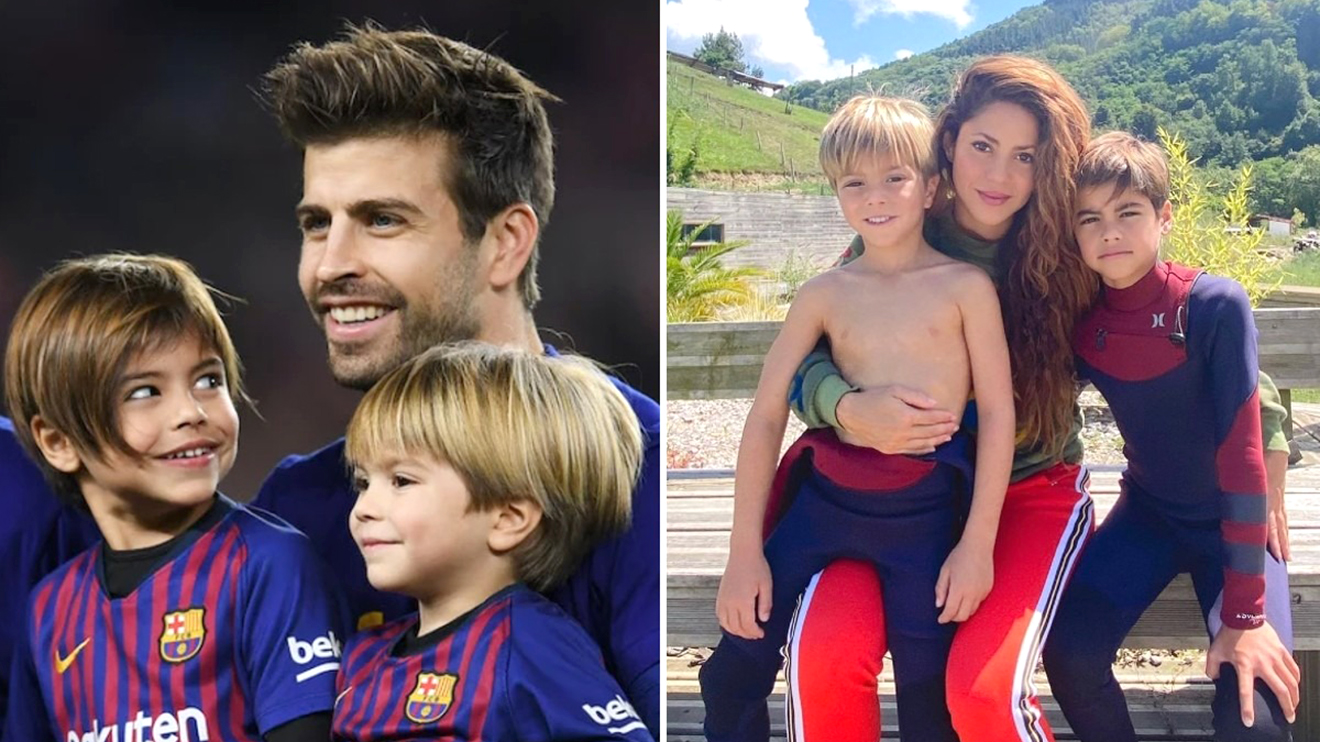 Shakira và Pique tạm thời chia nhau quyền nuôi con