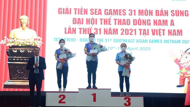 SEA Games, SEA Games 31, bắn súng Việt Nam, đoàn thể thao Việt Nam, HCV SEA Games, Hoàng Xuân Vinh