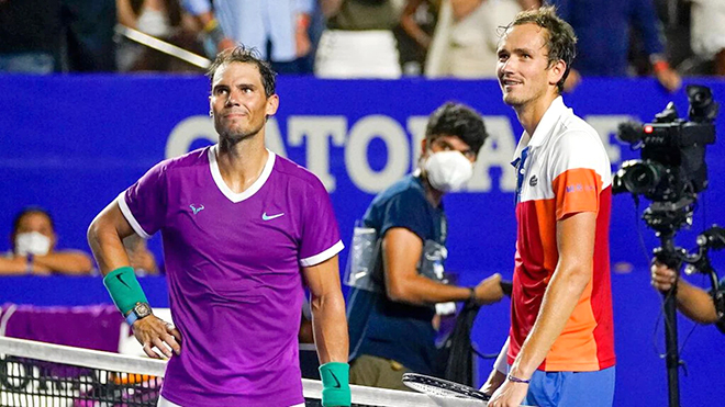 Tennis: Số một cho Medvedev, và… Nadal