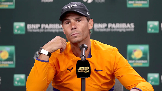 Nadal, Rafael Nadal, Nadal rút lui khỏi Miami Masters 2022, Miami Masters 2022, Indian Wells Masters, lịch thi đấu tennis, trực tiếp tennis, BNP Paribas Open 2022, tennis