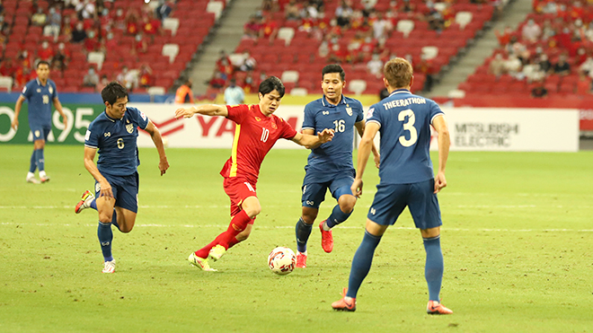 Việt Nam 0-2 Thái Lan, bóng đá Việt Nam, dtvn, Park Hang Seo, bán kết lượt về AFF Cup, lịch thi đấu bán kết lượt về AFF Cup, Quang Hải, Nguyên Mạnh, Chanathip