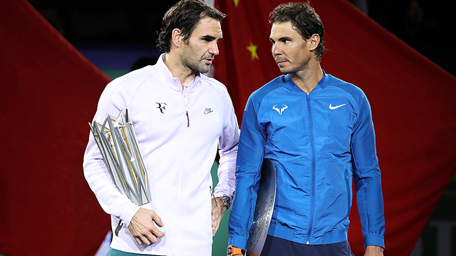 Nadal đối mặt với nguy cơ toàn thua Federer trong năm 2017