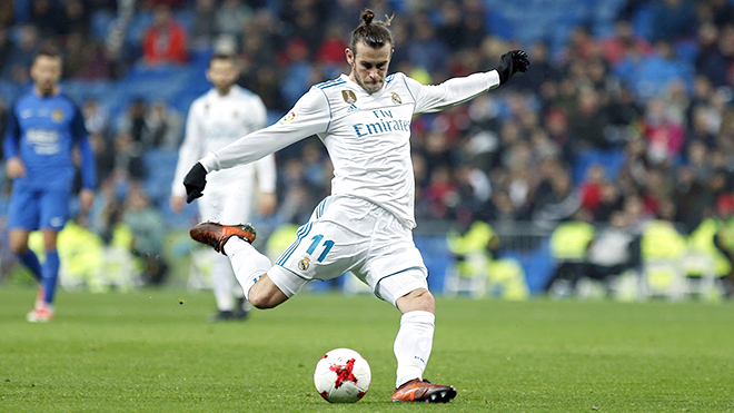 Gareth Bale giờ bỗng nhiên trở thành niềm hy vọng lớn của Real Madrid