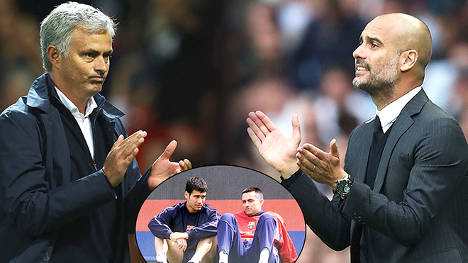 Derby Manchester: Sau 20 năm, Mourinho vẫn giữ bức ảnh ôm Guardiola, nhưng...