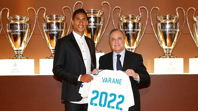 Varane là tương lai của Real Madrid