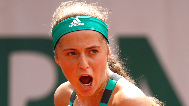 Roland Garros choáng ngợp trước 'cánh chim lạ' Jelena Ostapenko 