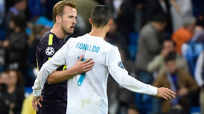 Harry Kane và Ronaldo đã có một ngày 'song tấu' ở Bernabeu