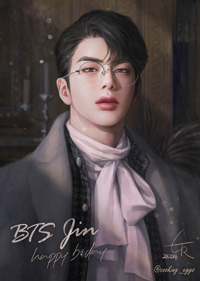 BTS, Sinh nhật Jin, Chúc mừng sinh nhật Jin, Happy birthday Jin, Anh cả Jin BTS