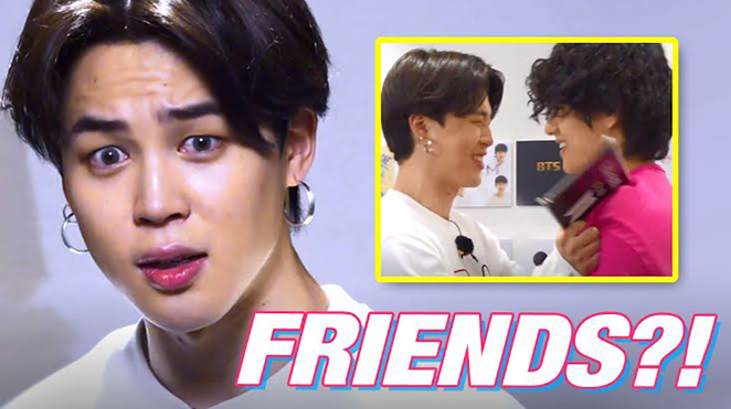 BTS: Jimin và V quyết định là bạn hay thù chỉ vì một trò chơi