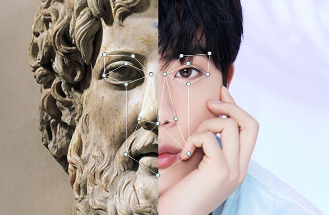 BTS, Jin BTS, Jin BTS là nam thần đẹp nhất, Thần Zeus Hy Lạp, Jin có tỷ lệ vàng