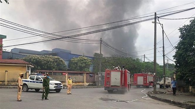 Vụ hoả hoạn tại Khu công nghiệp Phú Thị, Hà Nội: Khởi tố vụ án để điều tra