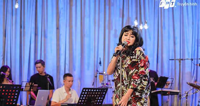 Thanh Lam trên sân khấu Music Home