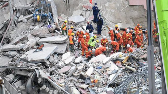 Sập nhà hàng tại Trung Quốc khiến ít nhất 13 người thiệt mạng