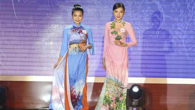  Chung kết và lễ trao giải cuộc vận động thiết kế 'Tự hào áo dài Việt'