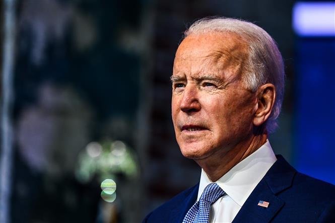 Trong ảnh: Ông Joe Biden phát biểu tại Wilmington, Delaware, Mỹ, ngày 24/11/2020. Ảnh: AFP/TTXVN