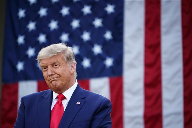 Tổng thống Mỹ Donald Trump tại Nhà Trắng ở Washington, DC, ngày 13/11/2020. Ảnh: AFP/TTXVN