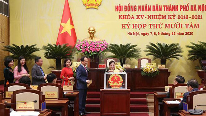 Ông Nguyễn Ngọc Tuấn được bầu giữ chức Chủ tịch Hội đồng nhân dân thành phố Hà Nội