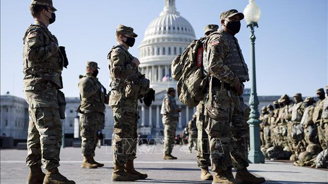 Vệ binh quốc gia Mỹ bị FBI sàng lọc trước khi tham gia lễ nhậm chức của Tổng thống Joe Biden