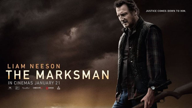 Câu chuyện điện ảnh: 'The Marksman' duy trì vị trí số 1 tại các rạp chiếu Bắc Mỹ