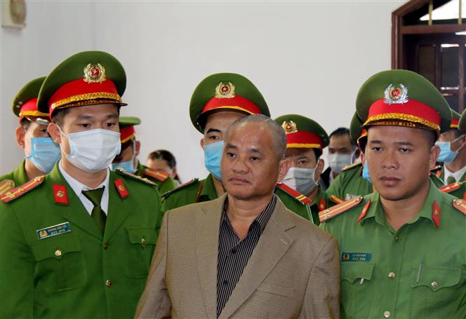 Trong ảnh: Bị cáo Đỗ Văn Minh bị tuyên tử hình. Ảnh: Hưng Thịnh – TTXVN