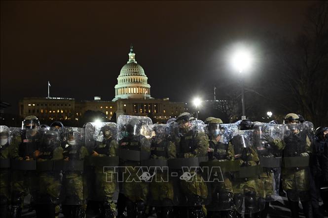 Ngày 6/1/2020, cảnh sát Quốc hội Mỹ (USCP) cho biết họ đã phỏng tỏa các tòa nhà Quốc hội