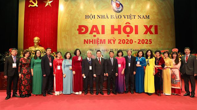 Đại hội đại biểu Hội Nhà báo Việt Nam lần thứ XI, nhiệm kỳ 2020-2025