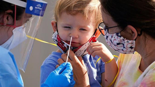 Mỹ: Số trẻ em nhập viện do nhiễm Omicron tăng nhanh ​nhưng không nặng