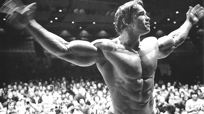 Arnold Schwarzenegger thời là một vận động viên thể hình