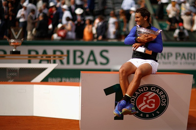 Kỉ lục vô tiền khoáng hậu của Rafael Nadal