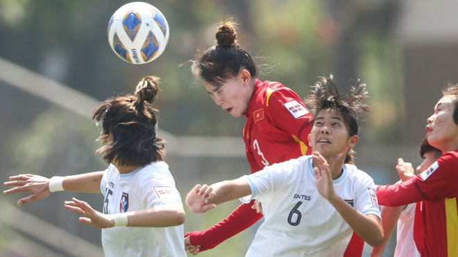 Video bàn thắng nữ Việt Nam 2-1 Đài Loan, play-off World Cup 2023