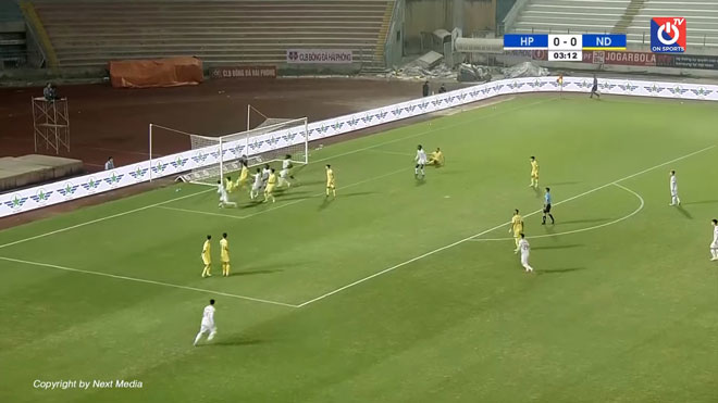 Video bàn thắng Hải Phòng 2-1 Nam Định, vòng 2 V-League 2022