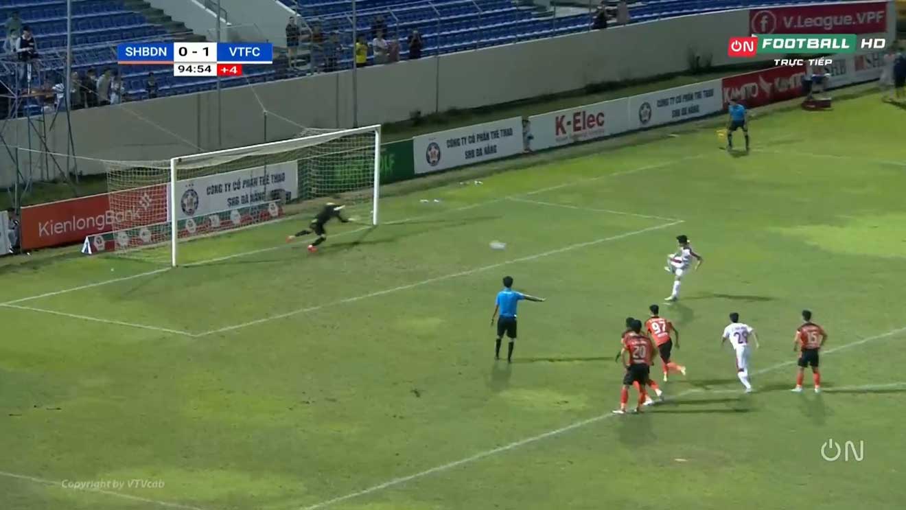 Video bàn thắng Đà Nẵng 0-2 Viettel: Chiến thắng đến ở những phút cuối