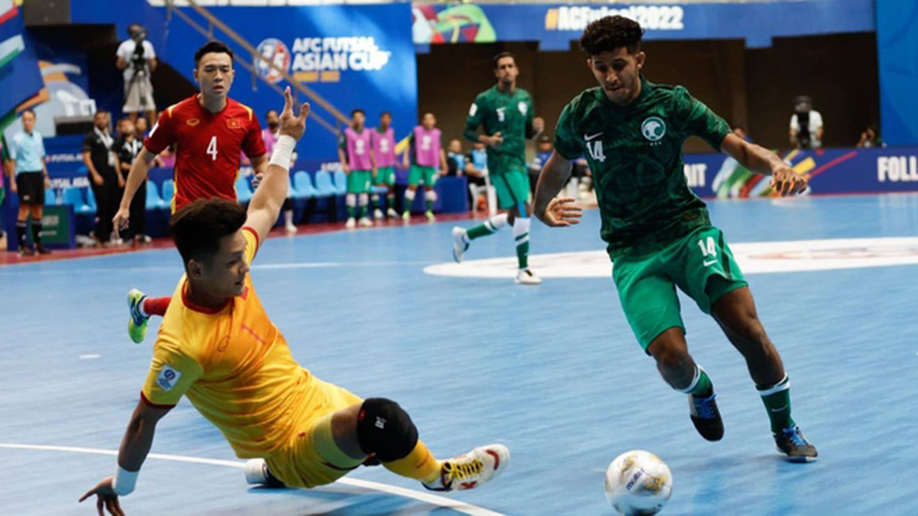 Video bàn thắng futsal Việt Nam 3-1 Ả rập Xê út: Rộng cửa vào tứ kết