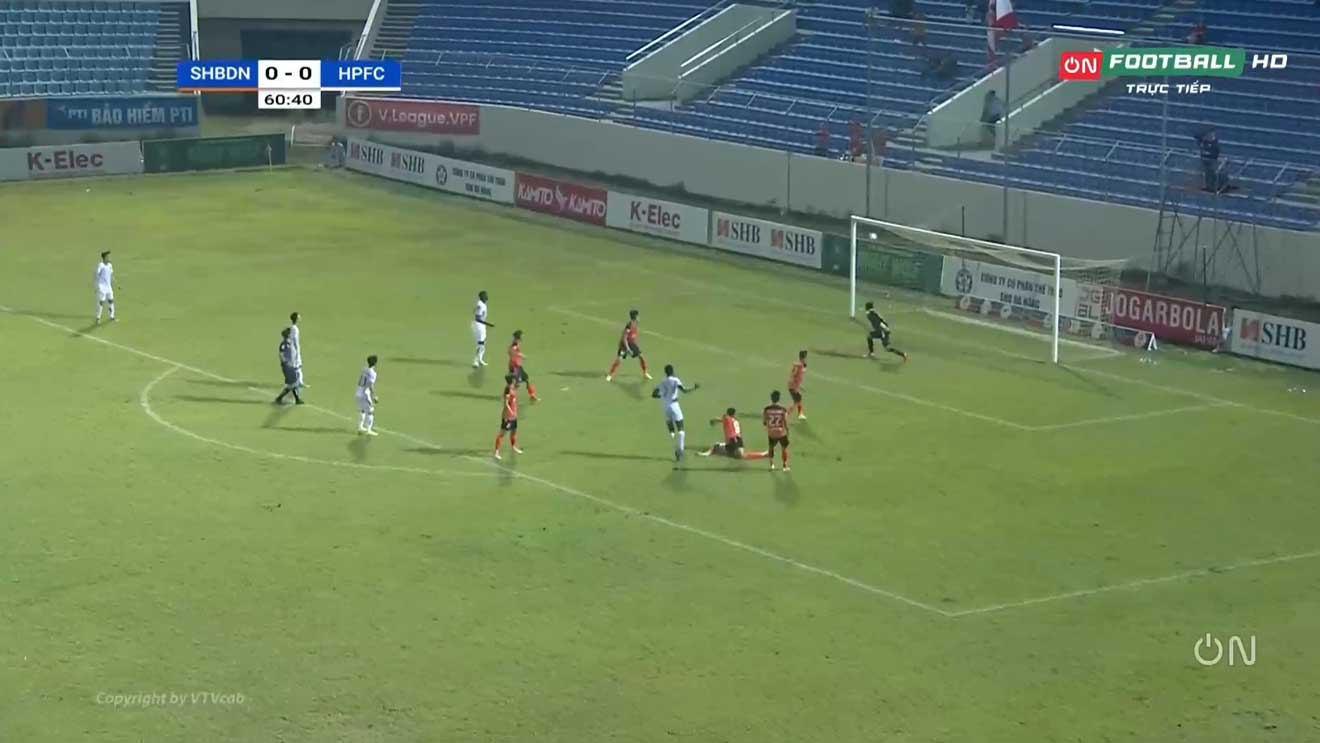 Video bàn thắng Đà Nẵng 0-2 Hải Phòng: Trở lại nhóm đua vô địch
