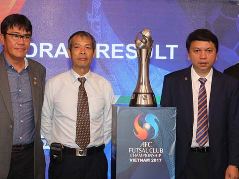 Đại diện Việt Nam là CLB Thái Sơn Nam đặt mục tiêu HCĐ trong lần đầu tiên được đăng cai giải đấu. Ảnh: Quang Huy