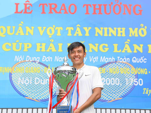Nếu vô địch giải trên sân nhà, Hoàng Nam hứa hẹn sẽ được nhận không dưới 50 triệu đồng. Ảnh: LT
