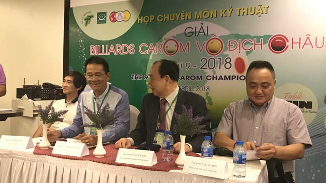 Việt Nam quyết giữ ngai vàng giải Billiards carom vô địch châu Á