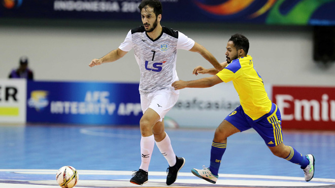 Thái Sơn Nam vào tứ kết giải futsal các CLB vô địch châu Á 2018