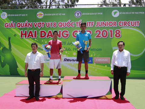 60 điểm thưởng từ giải đấu này giúp Văn Phương lọt TOP 200 trẻ ITF tuần tới. Ảnh: BM