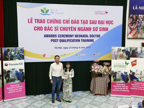 Giải đã đóng góp khoảng 3 tỷ đồng hỗ trợ trẻ sơ sinh Việt Nam. Ảnh: BM