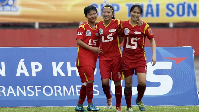 Giải bóng đá nữ VĐQG – Cúp Thái Sơn Bắc 2018: Cô trò Kim Chi kỳ vọng lần thứ 4 lịch sử