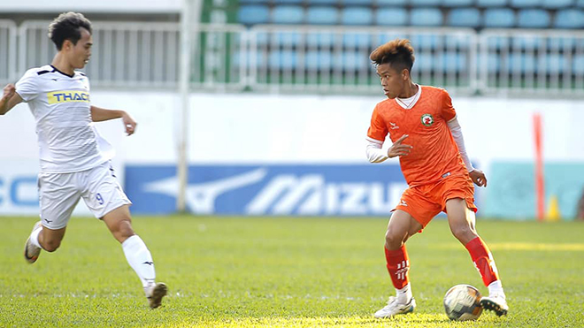 Hữu Thắng đã giúp Bình Định có 1 điểm ở vòng 8 giải HNQG 2020. Ảnh: BDFC